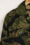 1960s Deadstock Okinawa Tiger Tiger Stripe Shirt Asian Cut