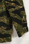 1960s Deadstock Okinawa Tiger Tiger Stripe Shirt Asian Cut