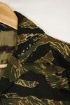 1960s Deadstock Okinawa Tiger Tiger Stripe Shirt Asian Cut