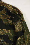 1960s Deadstock Okinawa Tiger Tiger Stripe Shirt Asian Cut