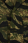 1960s Deadstock Okinawa Tiger Tiger Stripe Shirt Asian Cut