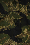 1960s Deadstock Okinawa Tiger Tiger Stripe Shirt Asian Cut