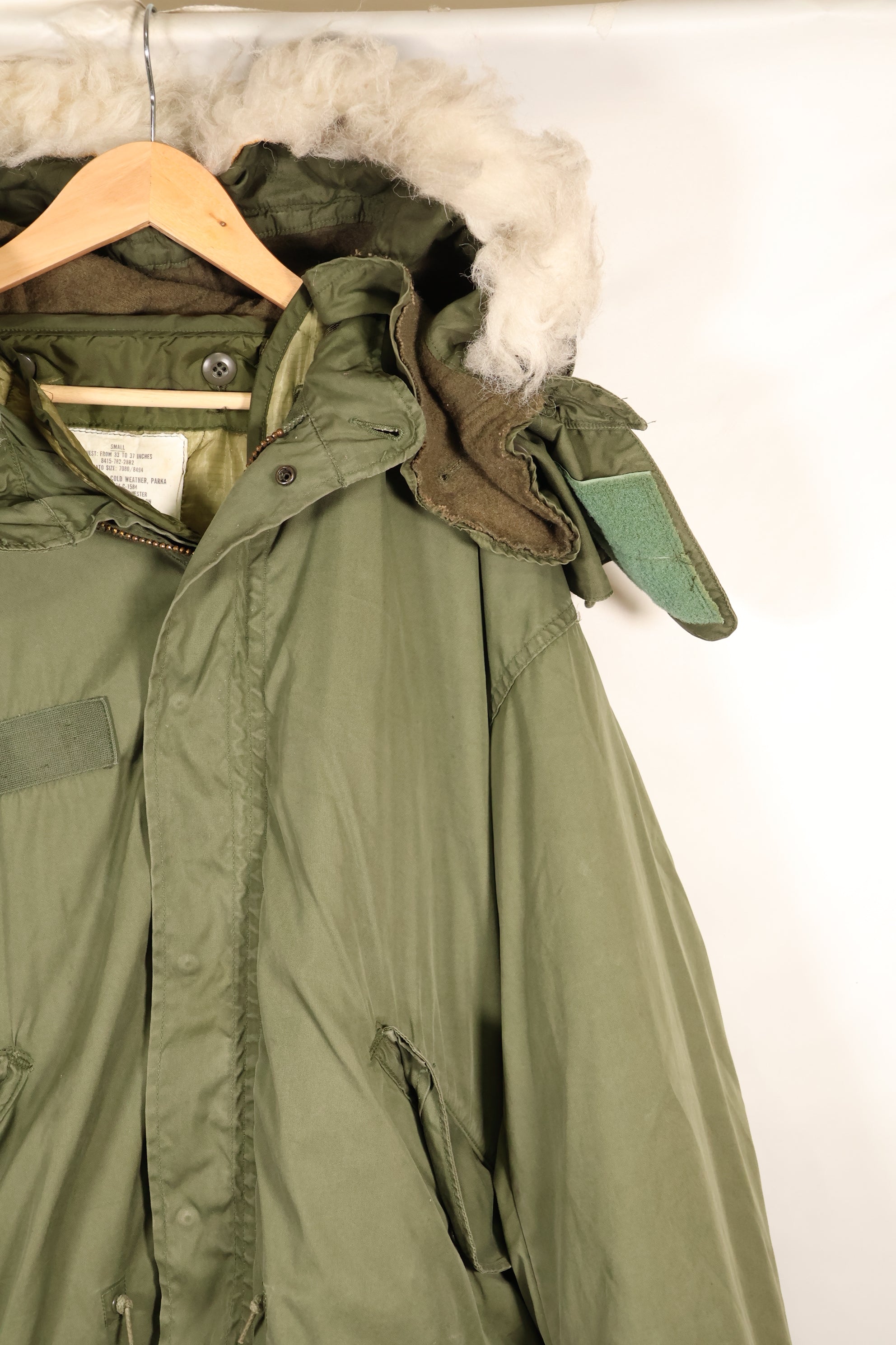 1970s Lot Mix M-R M65 Field Parka Fishtail Brass Zipper Used