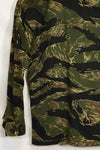 1960s Deadstock Okinawa Tiger Tiger Stripe Shirt Asian Cut