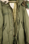 1970s Lot Mix M-R M65 Field Parka Fishtail Brass Zipper Used