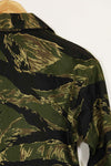 1960s Deadstock Okinawa Tiger Tiger Stripe Shirt Asian Cut