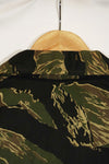 1960s Deadstock Okinawa Tiger Tiger Stripe Shirt Asian Cut
