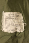1970 Contract M-R 2nd Model M65 Field Jacket, Original Tape Attached, Used