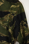 1960s Deadstock Okinawa Tiger Tiger Stripe Shirt Asian Cut