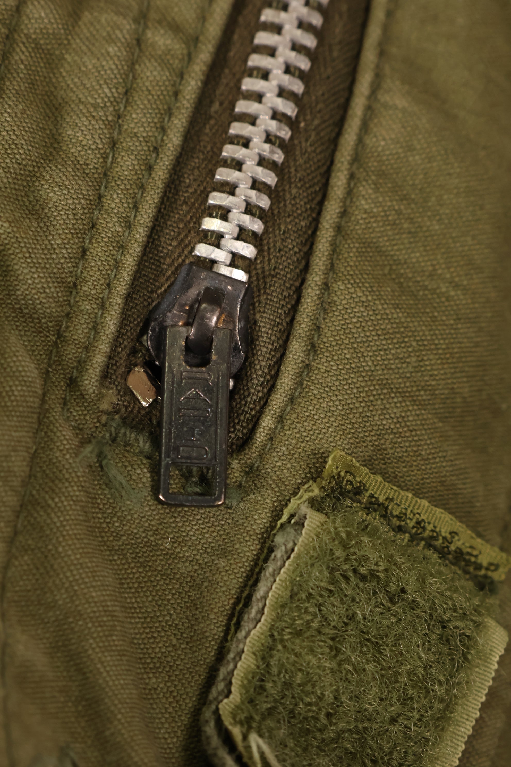 1970 Contract M-R 2nd Model M65 Field Jacket, Original Tape Attached, Used
