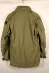 1970 Contract M-R 2nd Model M65 Field Jacket, Original Tape Attached, Used