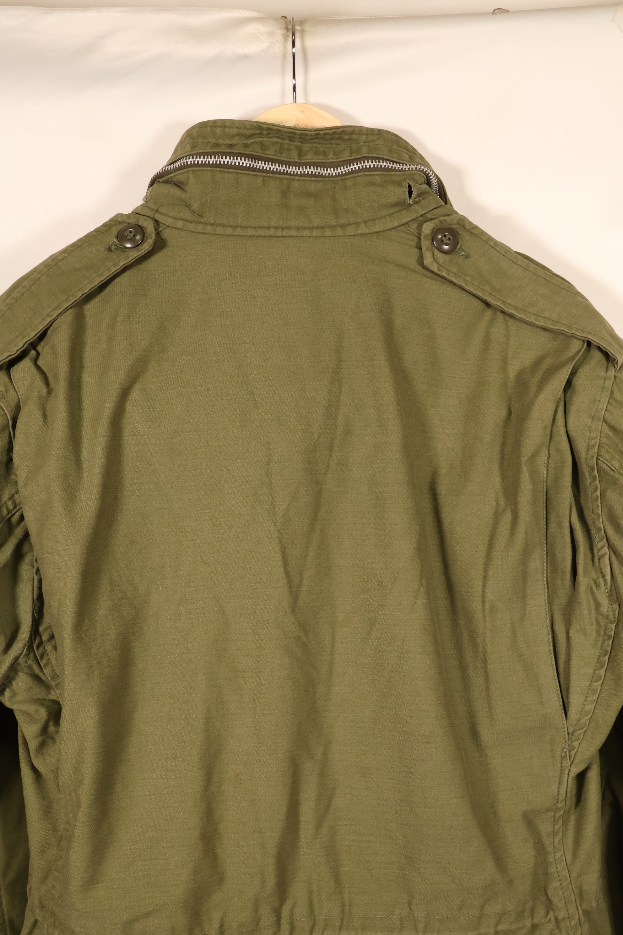 1970 Contract M-R 2nd Model M65 Field Jacket, Original Tape Attached, Used