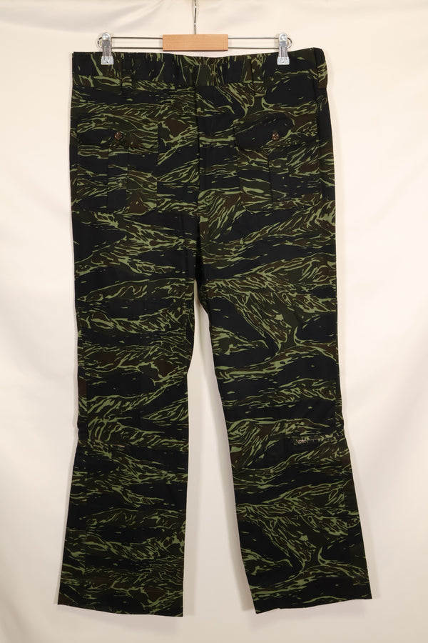 Estimated 1970s Taylor Made Tie Tiger Stripe Pants, never used.