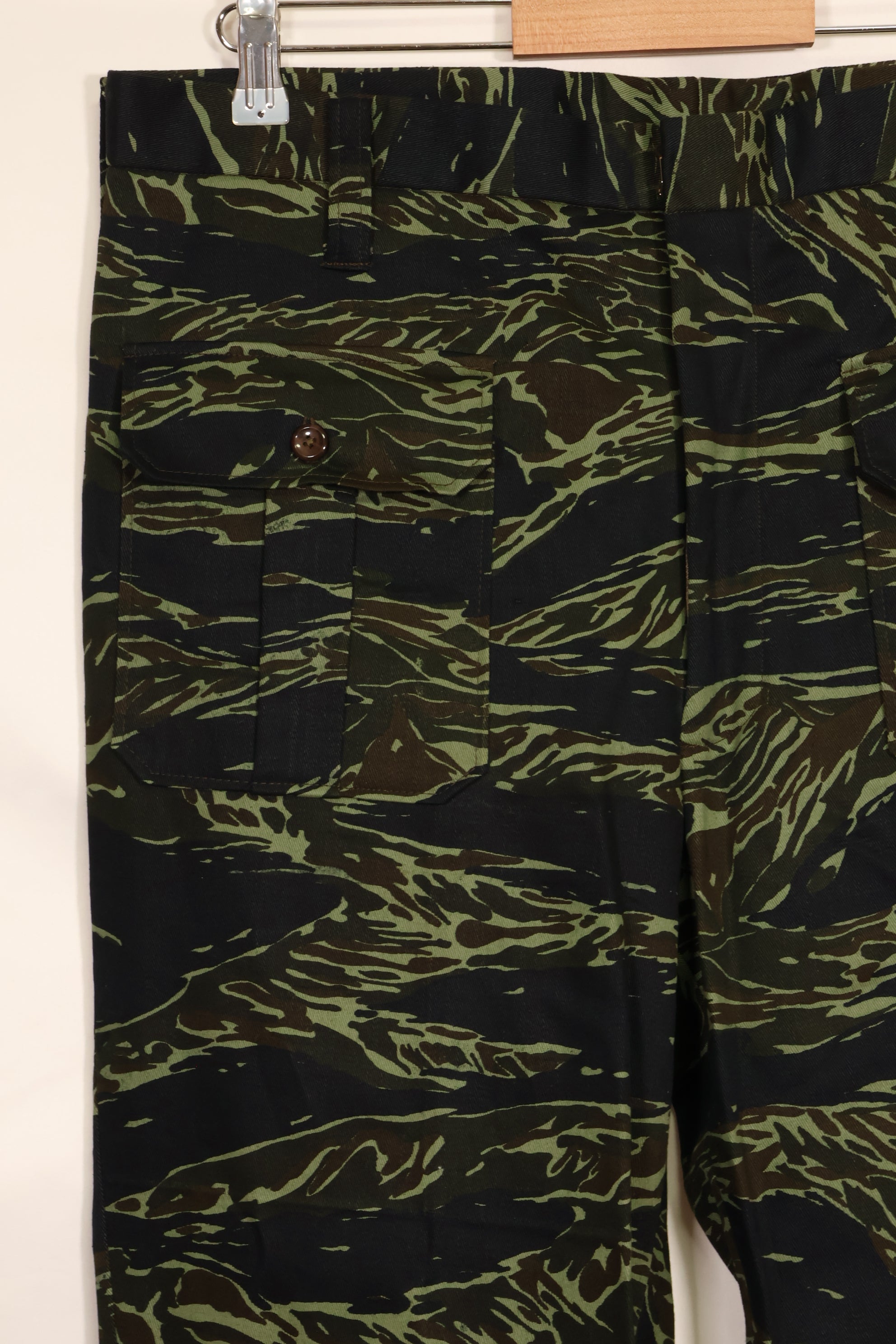 Estimated 1970s Taylor Made Tie Tiger Stripe Pants, never used.