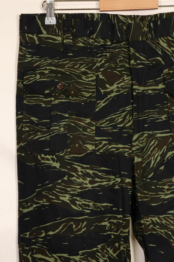 Estimated 1970s Taylor Made Tie Tiger Stripe Pants, never used.
