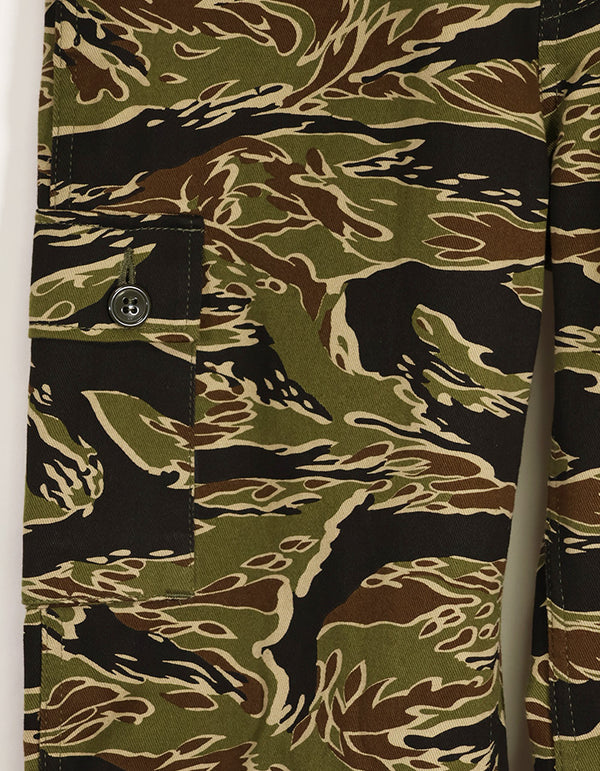 【2024年7月初旬納品予定】 MILITARIA 1911 Reproduced Early Gold Tiger Stripe Pants US-Cut