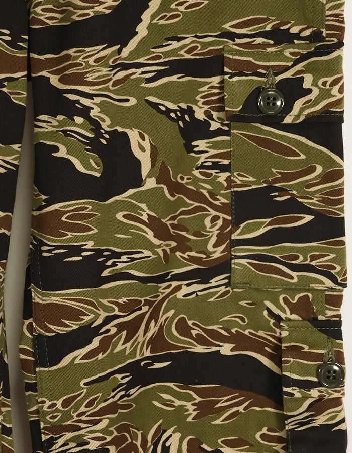 【2024年7月初旬納品予定】 MILITARIA 1911 Reproduced Early Gold Tiger Stripe Pants US-Cut