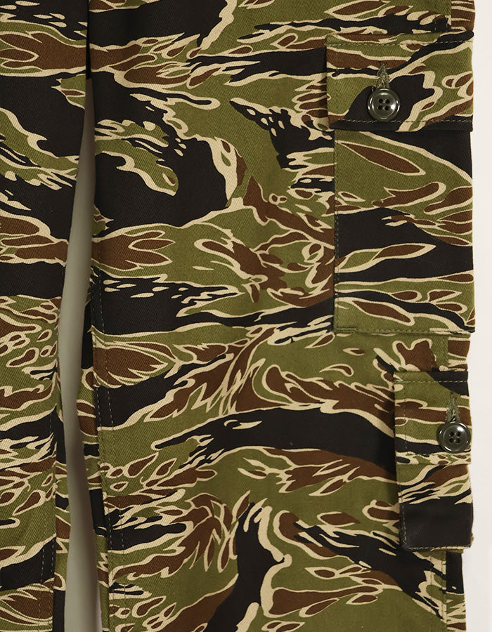 【2024年7月初旬納品予定】 MILITARIA 1911 Reproduced Early Gold Tiger Stripe Pants US-Cut