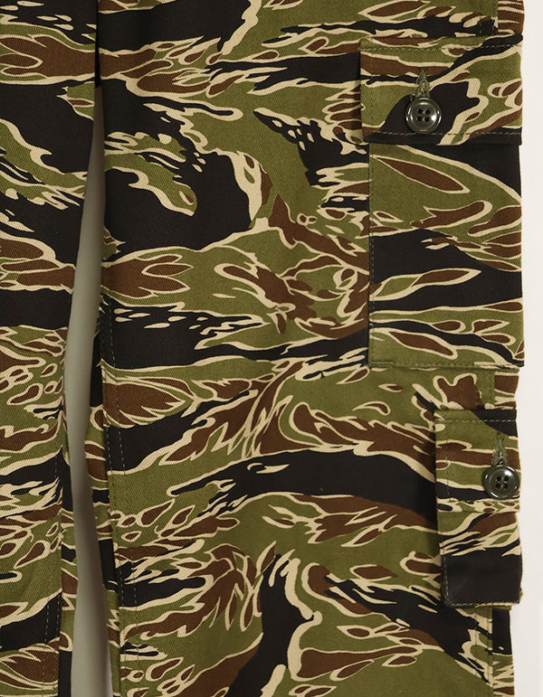 【2024年7月初旬納品予定】 MILITARIA 1911 Reproduced Early Gold Tiger Stripe Pants US-Cut
