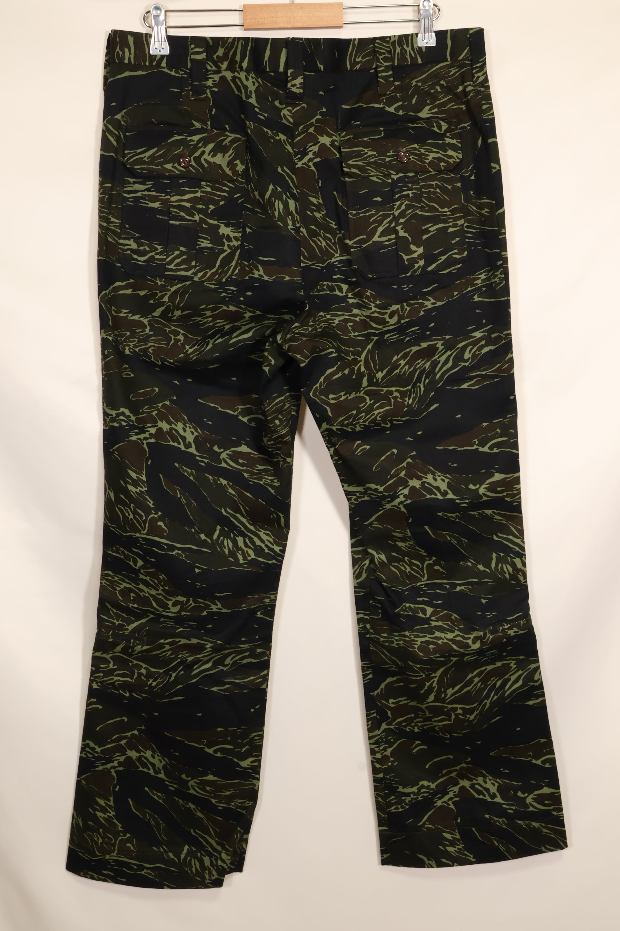 Estimated 1970s Taylor Made Tie Tiger Stripe Pants, never used.