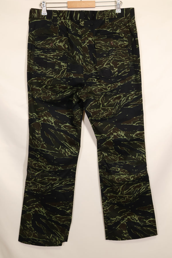 Estimated 1970s Taylor Made Tie Tiger Stripe Pants, never used.
