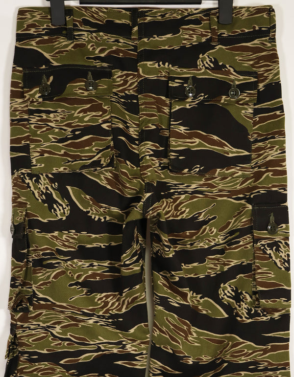 【2024年7月初旬納品予定】 MILITARIA 1911 Reproduced Early Gold Tiger Stripe Pants US-Cut