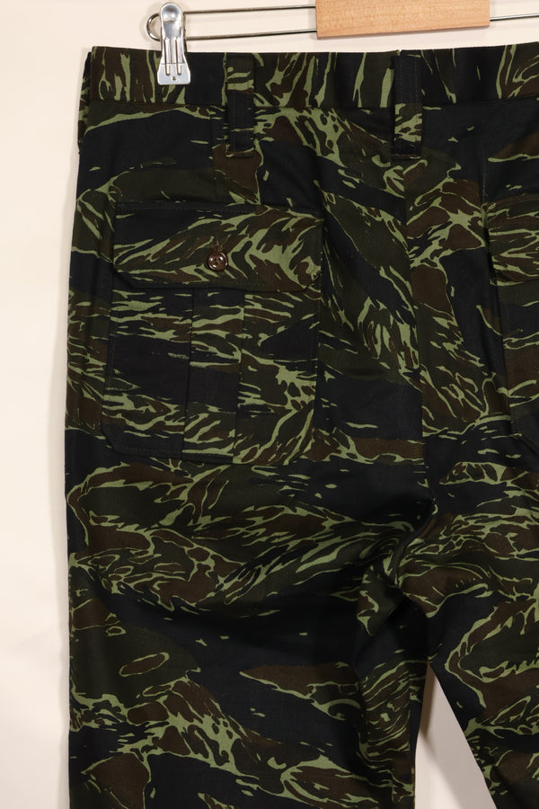 Estimated 1970s Taylor Made Tie Tiger Stripe Pants, never used.