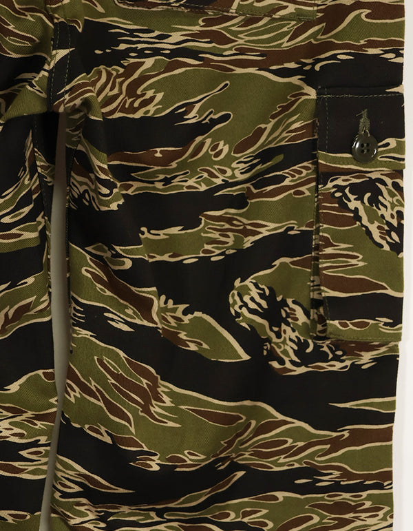 【2024年7月初旬納品予定】 MILITARIA 1911 Reproduced Early Gold Tiger Stripe Pants US-Cut