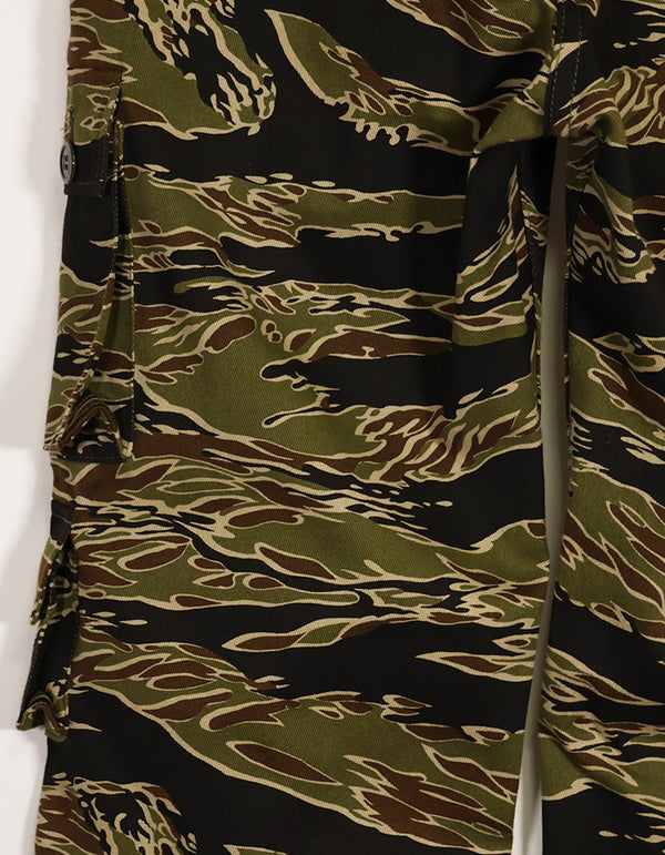 【2024年7月初旬納品予定】 MILITARIA 1911 Reproduced Early Gold Tiger Stripe Pants US-Cut