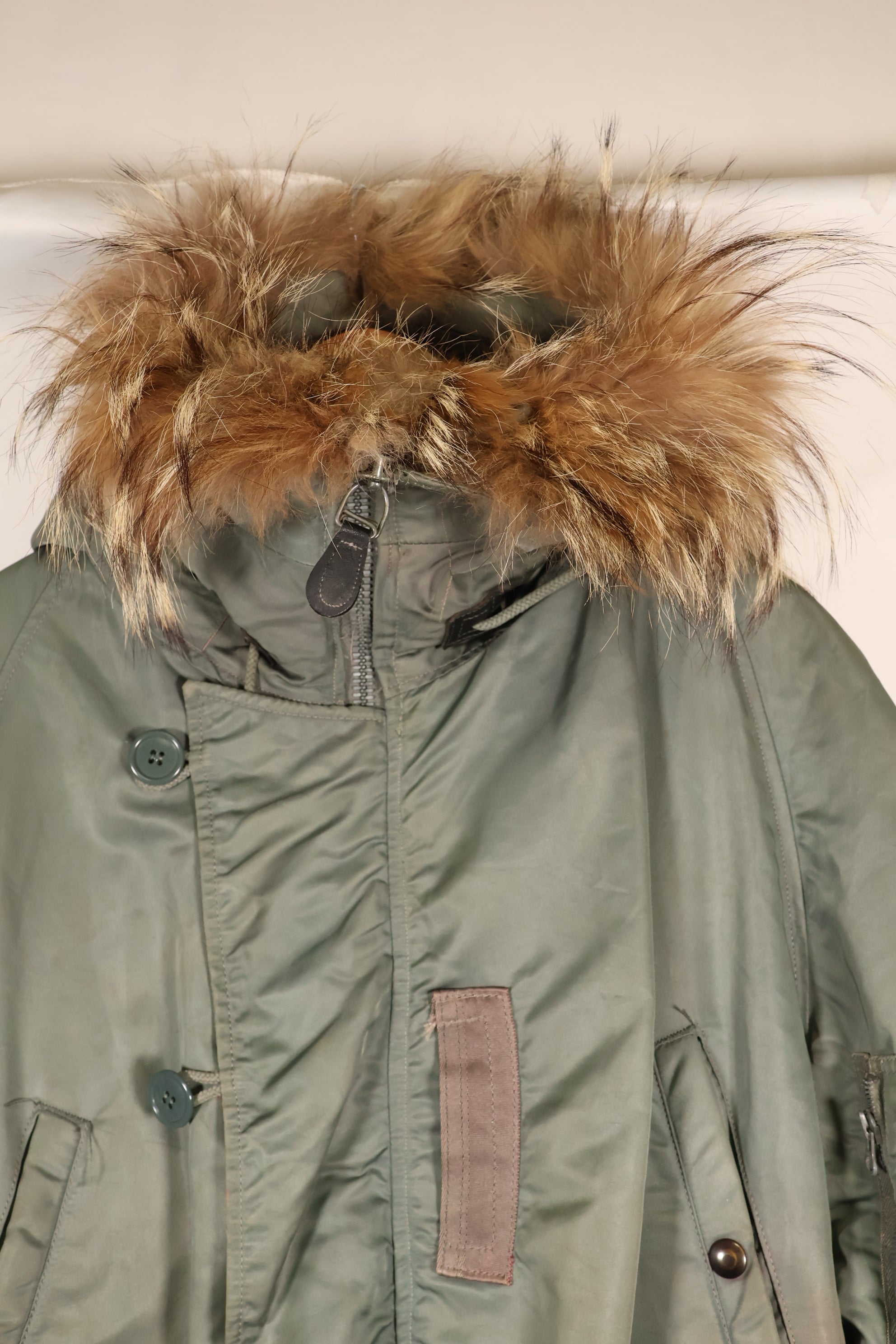 ทศวรรษ 1950 LARGE กองทัพอากาศสหรัฐฯ USAF N3-B แจ็คเก็ตบิน มือสอง มีสเตนซิล