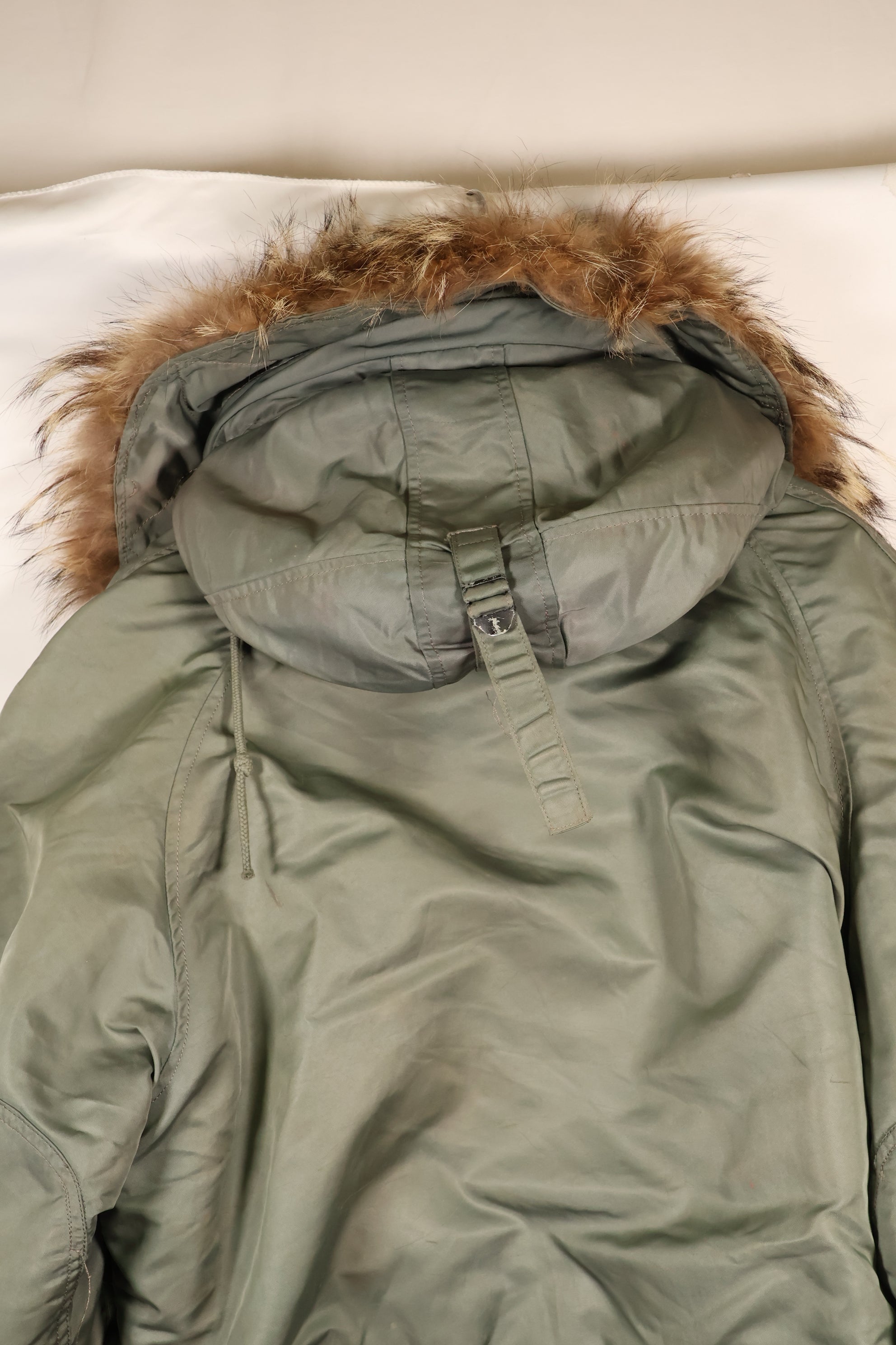 ทศวรรษ 1950 LARGE กองทัพอากาศสหรัฐฯ USAF N3-B แจ็คเก็ตบิน มือสอง มีสเตนซิล