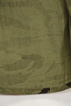 1960s Classic Pattern Tiger Stripe Shirt Asian Cut Used