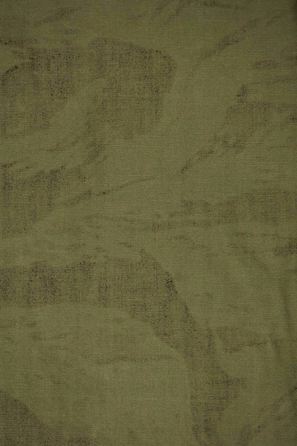 1960s Classic Pattern Tiger Stripe Shirt Asian Cut Used