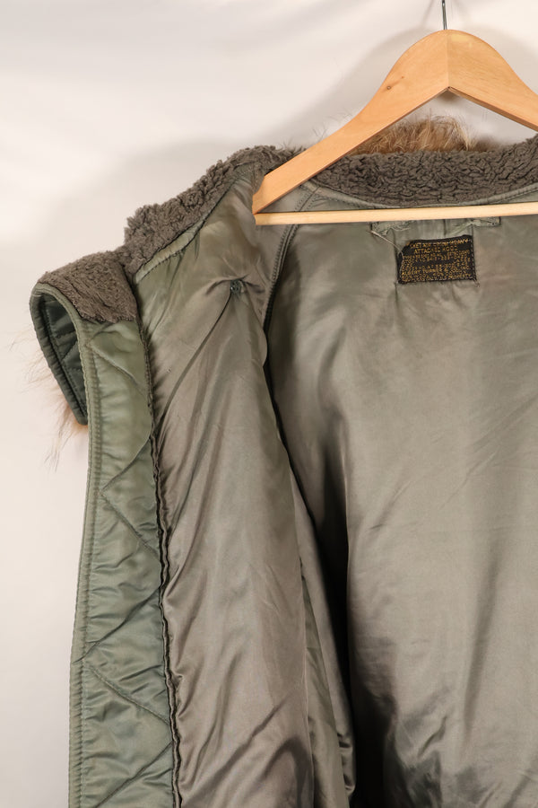 ทศวรรษ 1950 LARGE กองทัพอากาศสหรัฐฯ USAF N3-B แจ็คเก็ตบิน มือสอง มีสเตนซิล