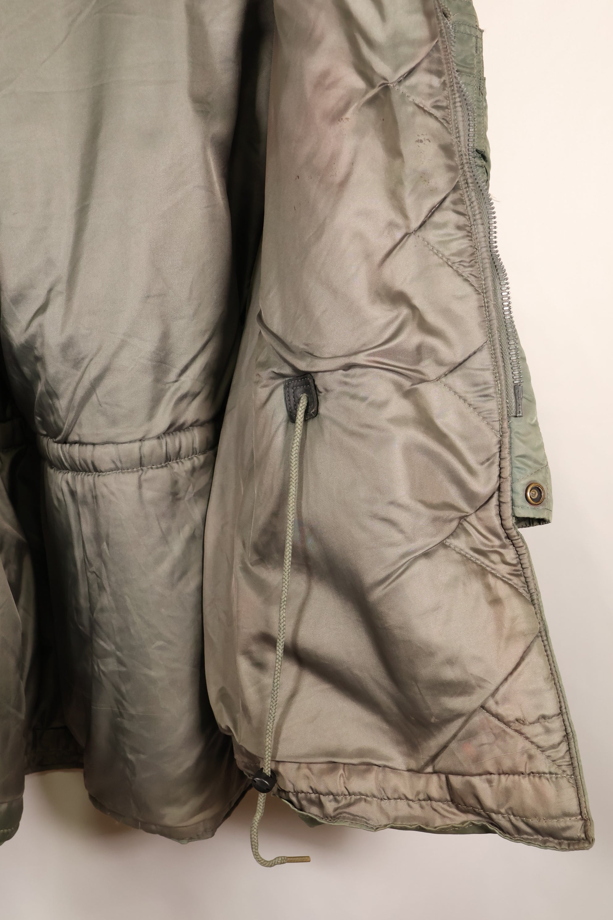 ทศวรรษ 1950 LARGE กองทัพอากาศสหรัฐฯ USAF N3-B แจ็คเก็ตบิน มือสอง มีสเตนซิล