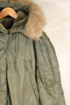 Late 1950s-early 1960s MEDIUM USAF USAF N3-B Flight Jacket Used