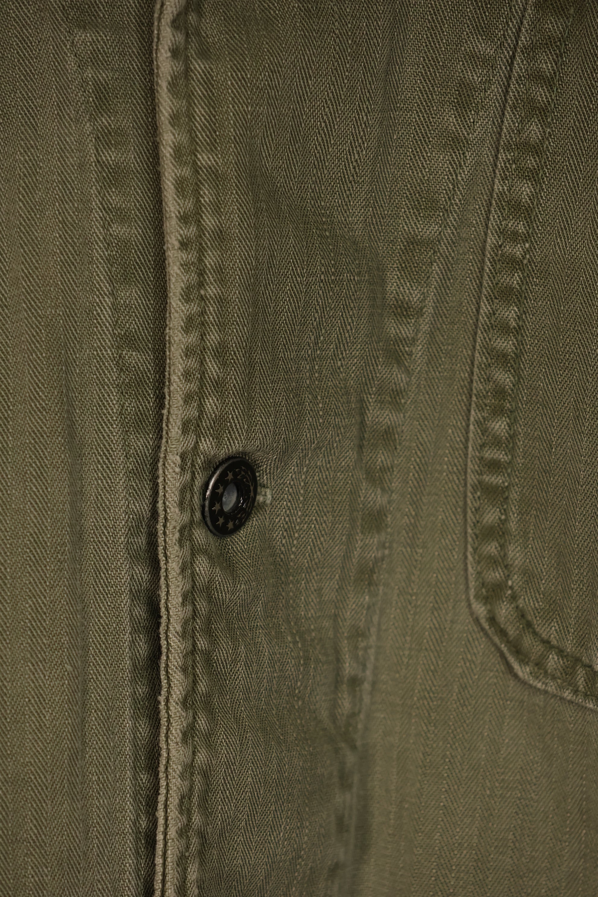 Real US Navy USN M41 HBT Utility Jacket Used