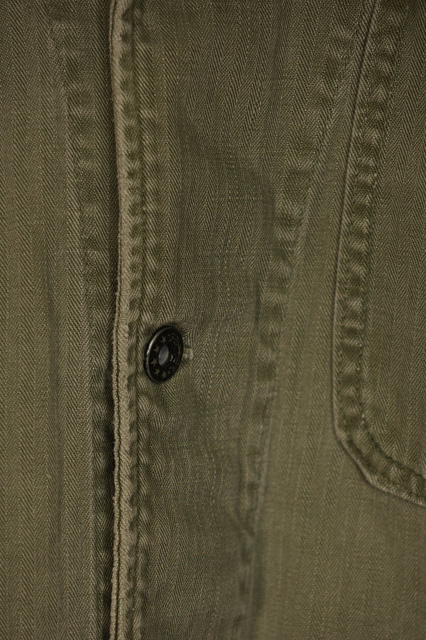 Real US Navy USN M41 HBT Utility Jacket Used