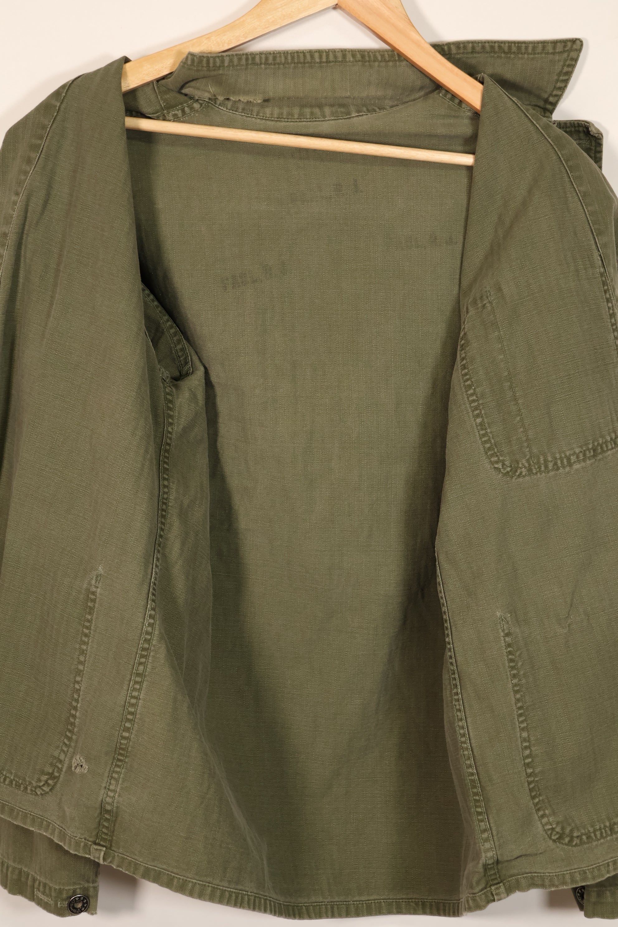 Real US Navy USN M41 HBT Utility Jacket Used