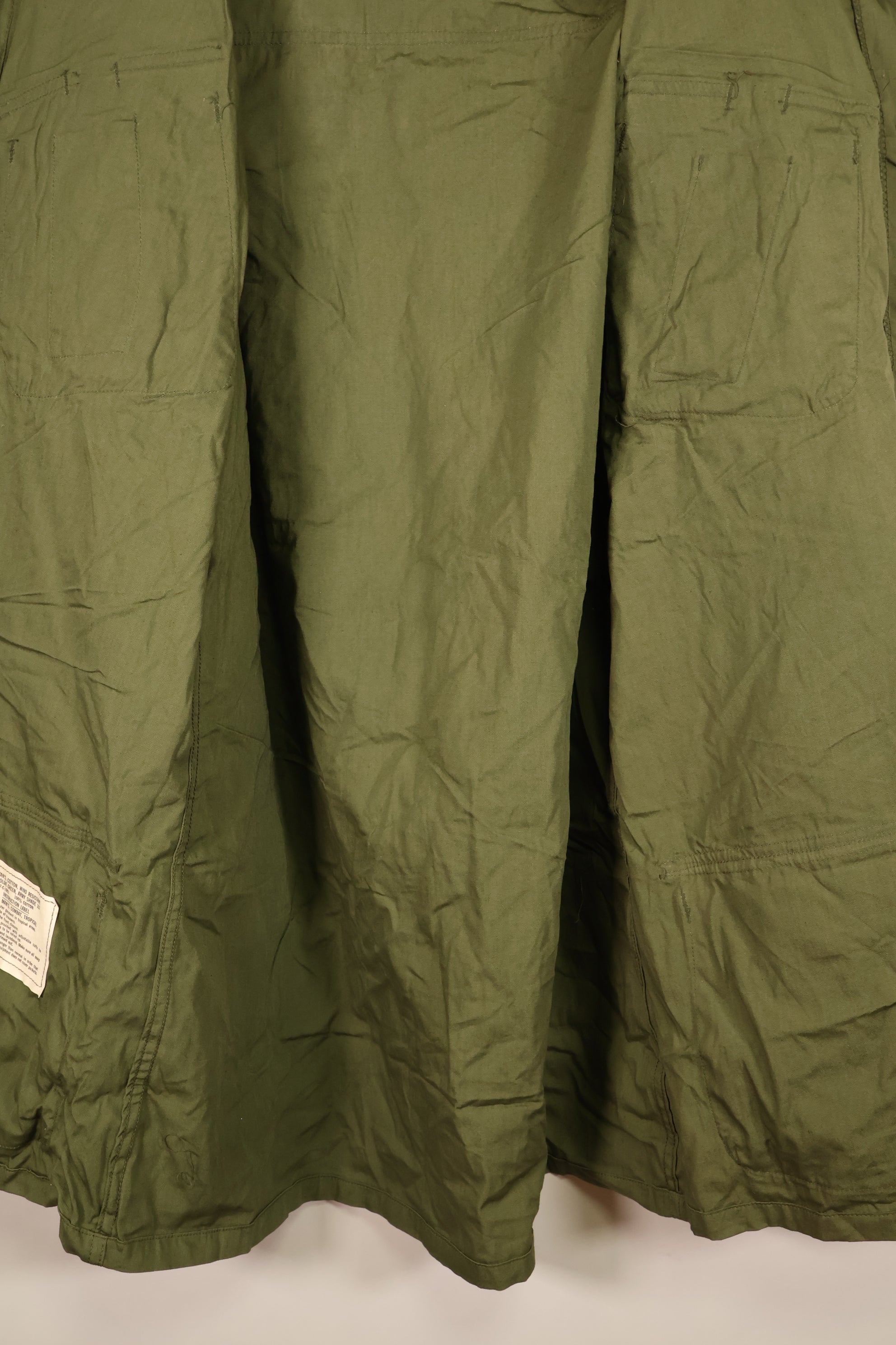 สัญญาปี 1967, L-L, แทบไม่ถูกสวมใส่, แจ็กเก็ตทหารแบบป่า รุ่นที่ 3, มีรอยเปื้อนด้านหลัง, มือสอง
