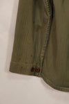 実物　アメリカ海兵隊　USMC M41　HBT ユーティリティジャケット　中古品　A
