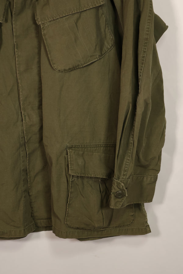 実物　1969年製　4th Model ジャングルファティーグ　ジャケット　X-L-R 大きめサイズ　中古品