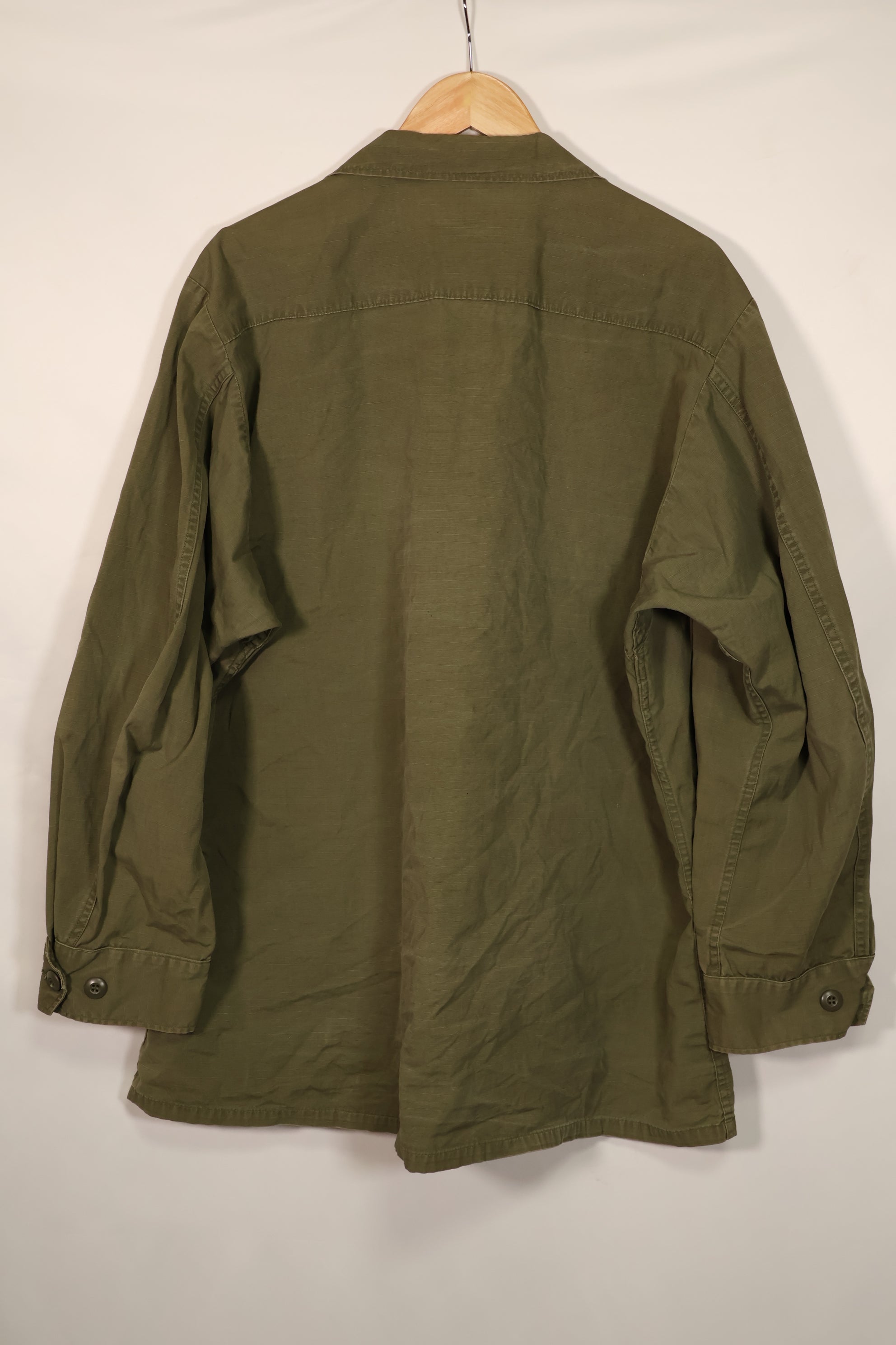 実物　1969年製　4th Model ジャングルファティーグ　ジャケット　X-L-R 大きめサイズ　中古品