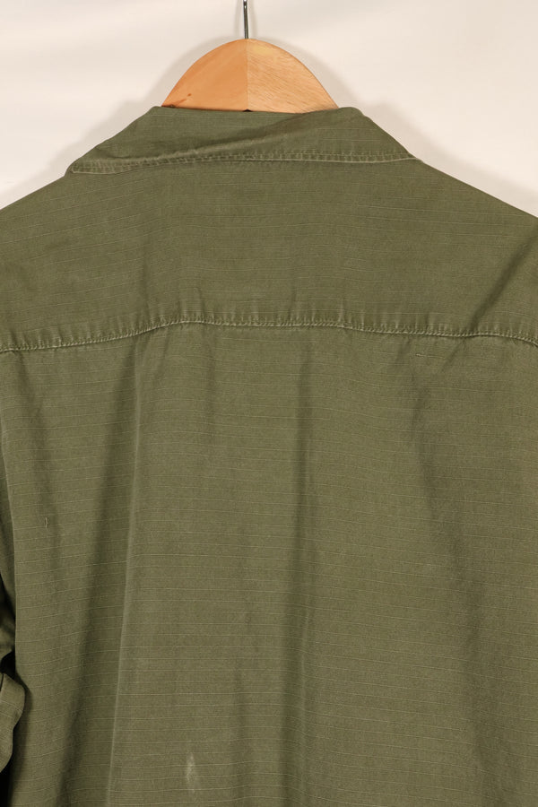 สัญญาปี 1970 M-S รุ่นที่ 4 เสื้อแจ็คเก็ตพรางป่าจังกเกิล มีสีซีด สินค้ามือสอง