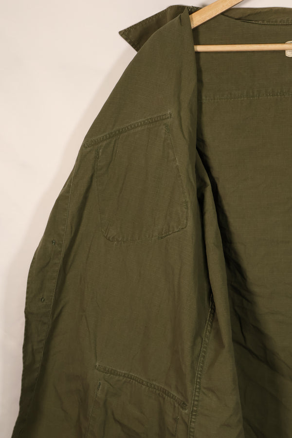実物　1969年製　4th Model ジャングルファティーグ　ジャケット　X-L-R 大きめサイズ　中古品