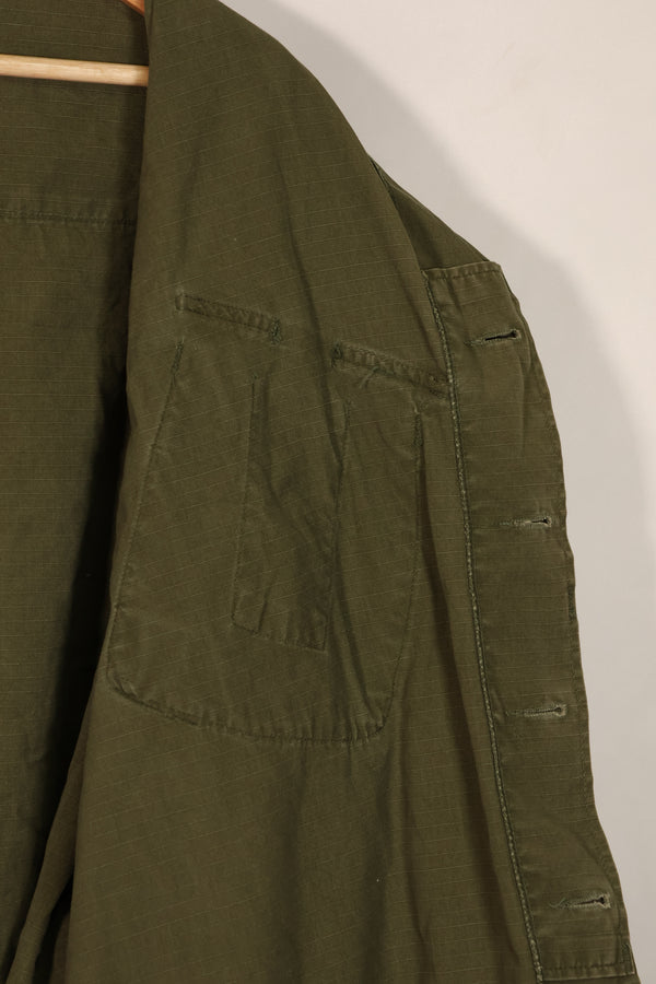 実物　1969年製　4th Model ジャングルファティーグ　ジャケット　X-L-R 大きめサイズ　中古品