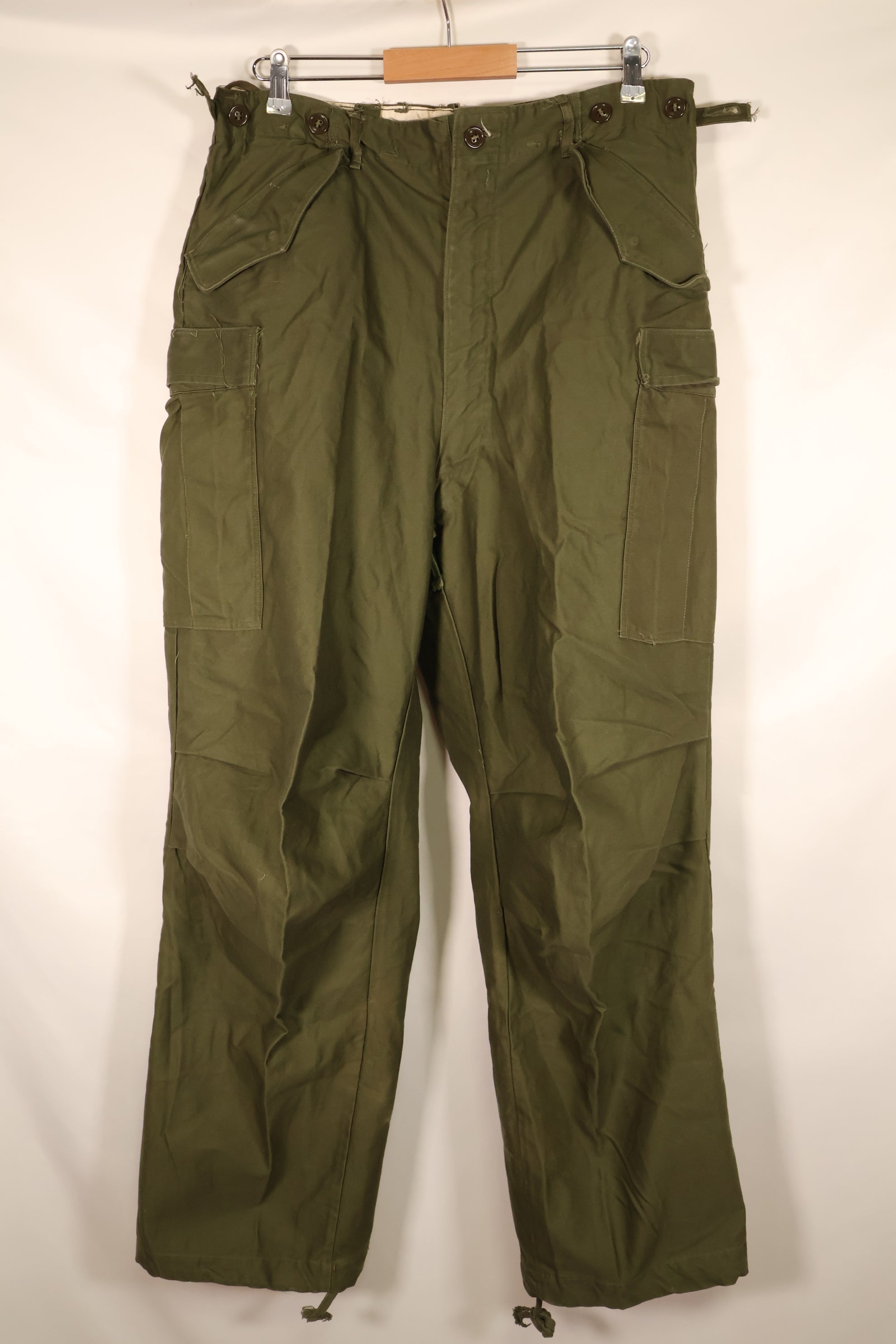 1952 Contract, M-L, U.S. Military, M-1951 Field Pants, M51 Pants, Used
