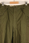 1952 Contract, M-L, U.S. Military, M-1951 Field Pants, M51 Pants, Used