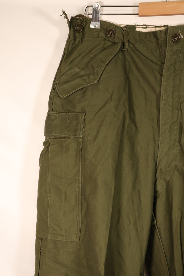 1952 Contract, M-L, U.S. Military, M-1951 Field Pants, M51 Pants, Used