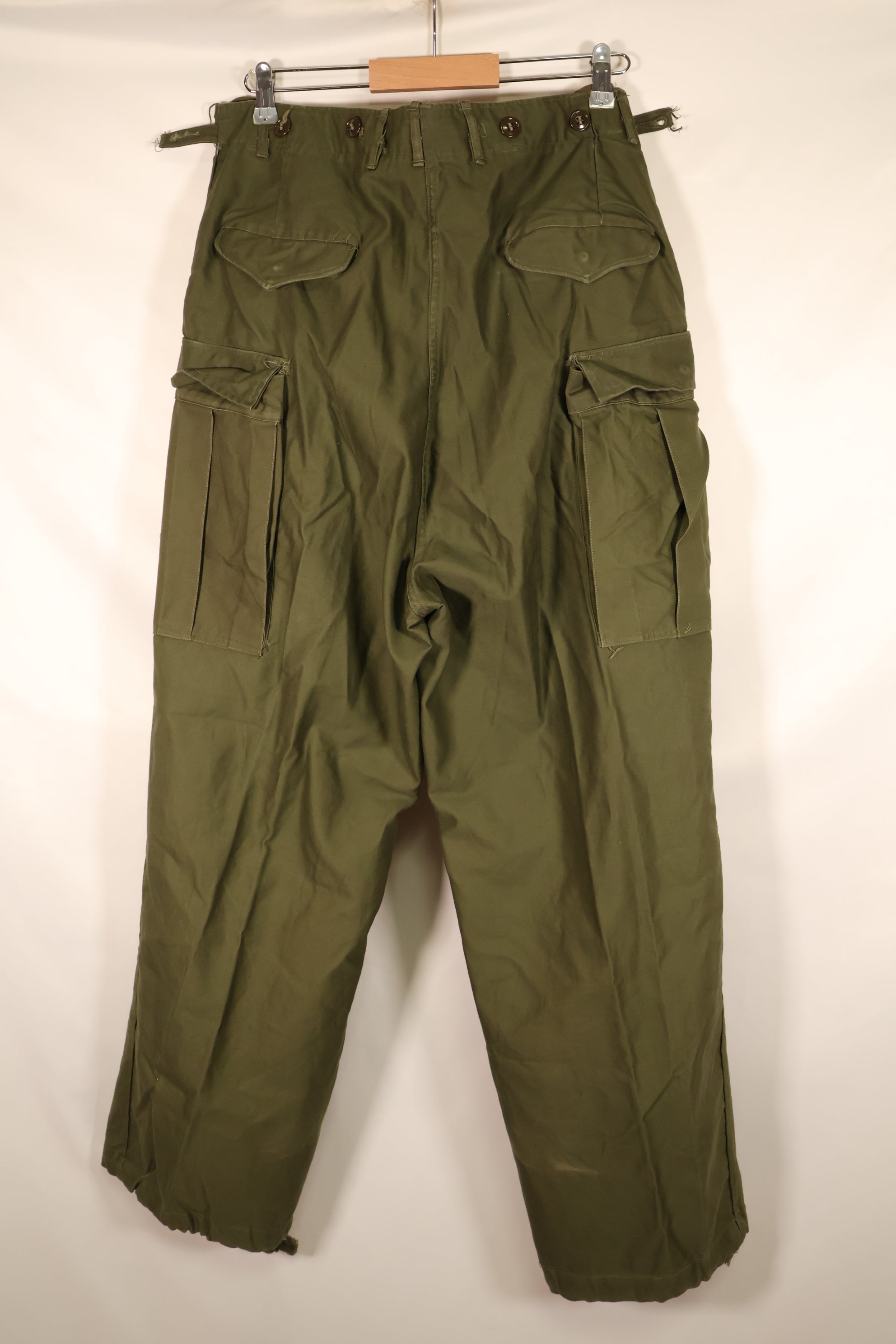 1952 Contract, M-L, U.S. Military, M-1951 Field Pants, M51 Pants, Used